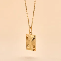 Discount Histoire d'Or Collier Embrasement Plaqué Or Jaune