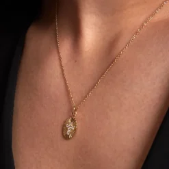 Histoire d'Or Collier Embrasement Plaqué Or Jaune Oxyde De Zirconium* Colliers|Colliers