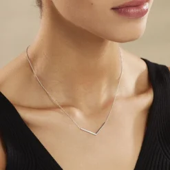 Histoire d'Or Collier Emea Argent Blanc Oxyde De Zirconium* Colliers|Colliers