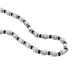 Outlet Histoire d'Or Collier Ephrem Acier Bicolore