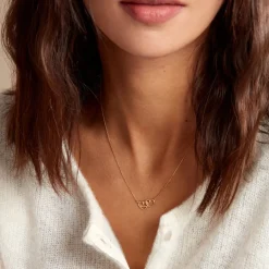 Online Histoire d'Or Collier Esdras Or Jaune