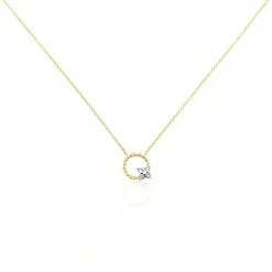 Best Histoire d'Or Collier Eternal Spring Or Jaune Diamant