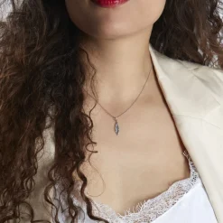 Histoire d'Or Collier Euriell Argent Blanc* Colliers|Colliers