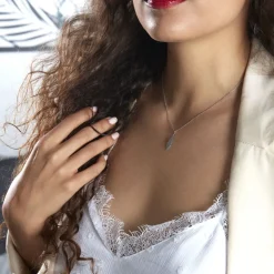 Histoire d'Or Collier Euriell Argent Blanc* Colliers|Colliers