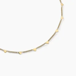 Histoire d'Or Collier Eva Acier Jaune* Colliers|Colliers