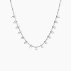 Outlet Histoire d'Or Collier Fancy Argent Blanc