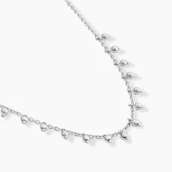Outlet Histoire d'Or Collier Fancy Argent Blanc