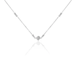 Sale Histoire d'Or Collier Fancy Argent Blanc