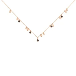 Histoire d'Or Collier Fares Argent Rose Spinelle* Colliers|Colliers