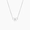 Online Histoire d'Or Collier Fatim Argent Blanc