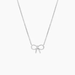 Online Histoire d'Or Collier Fatim Argent Blanc