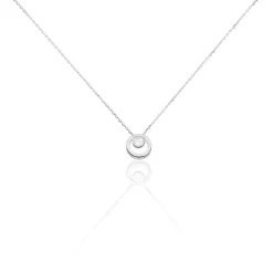 Best Histoire d'Or Collier Fidelia Or Blanc Diamant
