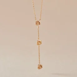 New Histoire d'Or Collier Fioralba Plaqué Or Jaune