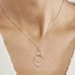 Clearance Histoire d'Or Collier Flaura Argent Blanc