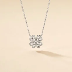 Online Histoire d'Or Collier Fortunata Argent Blanc Oxyde De Zirconium