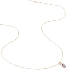 Histoire d'Or Collier Frannie Or Rose Amethyste Et Oxyde De Zirconium* Colliers|Colliers