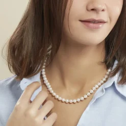 Histoire d'Or Collier Gabrieleae Or Jaune Perle De Culture* Colliers|Colliers