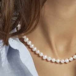 Histoire d'Or Collier Gabrieleae Or Jaune Perle De Culture* Colliers|Colliers