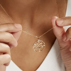 New Histoire d'Or Collier Galvina Plaqué Or Jaune