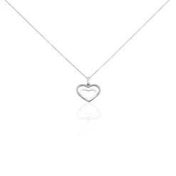 Histoire d'Or Collier Gasparde Argent Blanc Oxyde De Zirconium* Colliers|Colliers