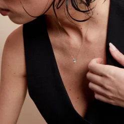 Outlet Histoire d'Or Collier Gatsby Or Jaune Oxyde De Zirconium