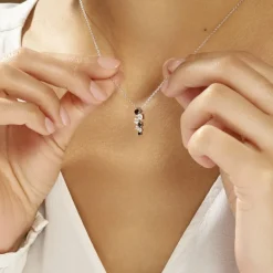 Histoire d'Or Collier Gaya Argent Blanc Oxyde De Zirconium* Colliers|Colliers