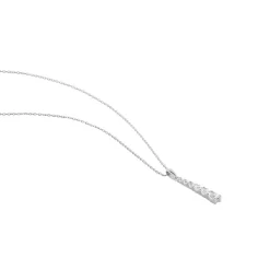 Discount Histoire d'Or Collier Georas Or Blanc Oxyde