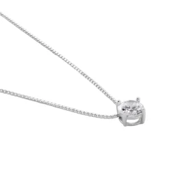 Histoire d'Or Collier Germinie Argent Blanc Oxyde De Zirconium* Colliers|Colliers