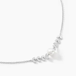 Histoire d'Or Collier Giacobbe Argent Blanc Perle De Culture* Colliers|Colliers