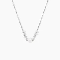 Histoire d'Or Collier Giacobbe Argent Blanc Perle De Culture* Colliers|Colliers