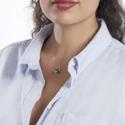 Histoire d'Or Collier Gian Or Blanc Perle De Tahiti Diamant* Colliers|Colliers