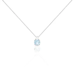 Histoire d'Or Collier Giana Or Blanc Topaze Et Oxyde De Zirconium* Colliers|Colliers