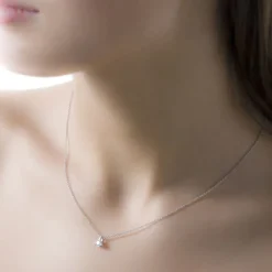 Histoire d'Or Collier Gianna Or Blanc Diamant* Colliers|Colliers