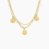 Histoire d'Or Collier Gili Acier Jaune* Colliers|Colliers