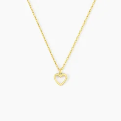 New Histoire d'Or Collier Giulio Argent Jaune