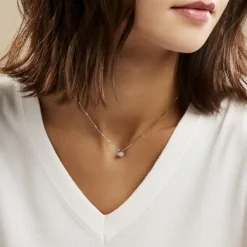 Histoire d'Or Collier Giulya Argent Blanc Oxyde De Zirconium* Colliers|Colliers