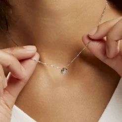 Histoire d'Or Collier Giulya Argent Blanc Oxyde De Zirconium* Colliers|Colliers