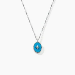 Histoire d'Or Collier Goddess Argent Blanc Turquoise* Colliers|Colliers