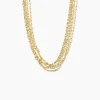 Discount Histoire d'Or Collier Golden Liana Acier Jaune