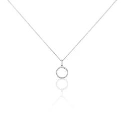 Online Histoire d'Or Collier Grâces Argent Blanc Oxyde De Zirconium