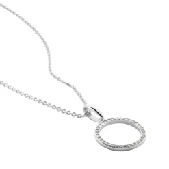 Online Histoire d'Or Collier Grâces Argent Blanc Oxyde De Zirconium