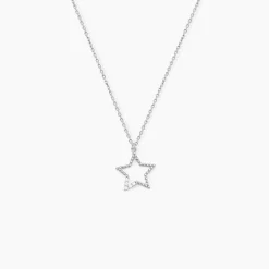 Histoire d'Or Collier Gyliane Argent Blanc Oxyde De Zirconium* Colliers|Colliers