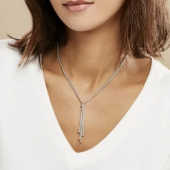 Histoire d'Or Collier Haziza Argent Blanc* Colliers|Colliers