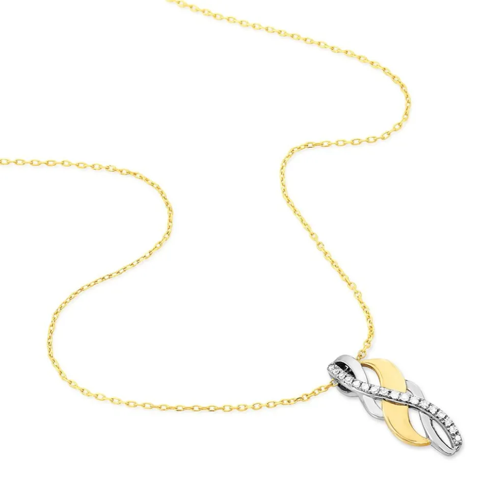 Histoire d'Or Collier Helene Or Bicolore Diamant* Colliers|Colliers