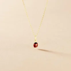 Histoire d'Or Collier Helidie Coccinelle Or Jaune* Colliers|Colliers