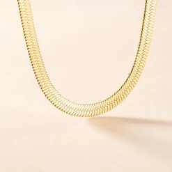 Hot Histoire d'Or Collier Hera Melitta acier doré