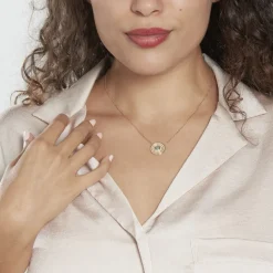 Online Histoire d'Or Collier Hugolin Plaqué Or Aventurine