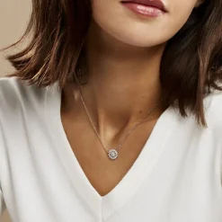 Sale Histoire d'Or Collier Hyelana Argent Blanc Oxyde De Zirconium