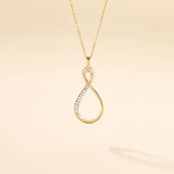 Best Histoire d'Or Collier Ilan Or Jaune Diamant