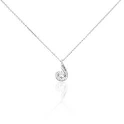Online Histoire d'Or Collier Indian Drop Argent Blanc Oxyde De Zirconium